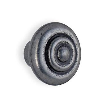 Smedbo B081 1 1/4 in. Swirl Knob in Pewter from the Classic Collection